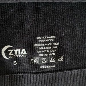 Zyia Black Peak Performance Hoodie